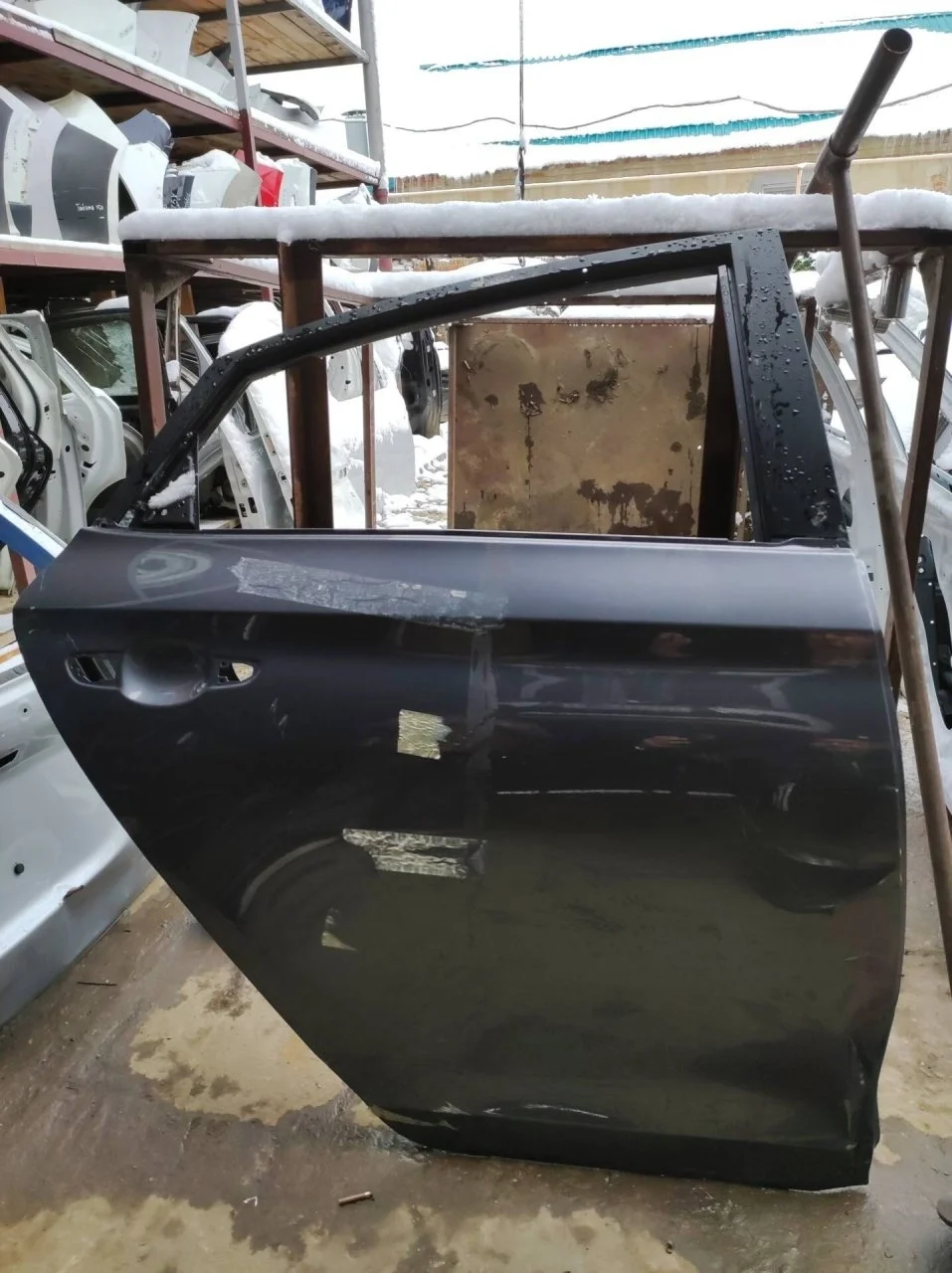 Дверь Hyundai Solaris 77004H5000, задняя правая