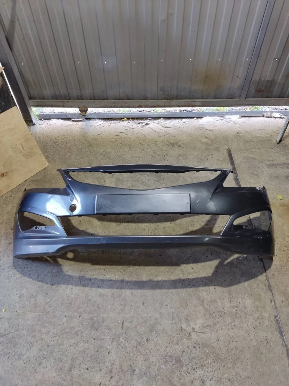 Бампер Hyundai Solaris 2014-2017 865114L500, передний