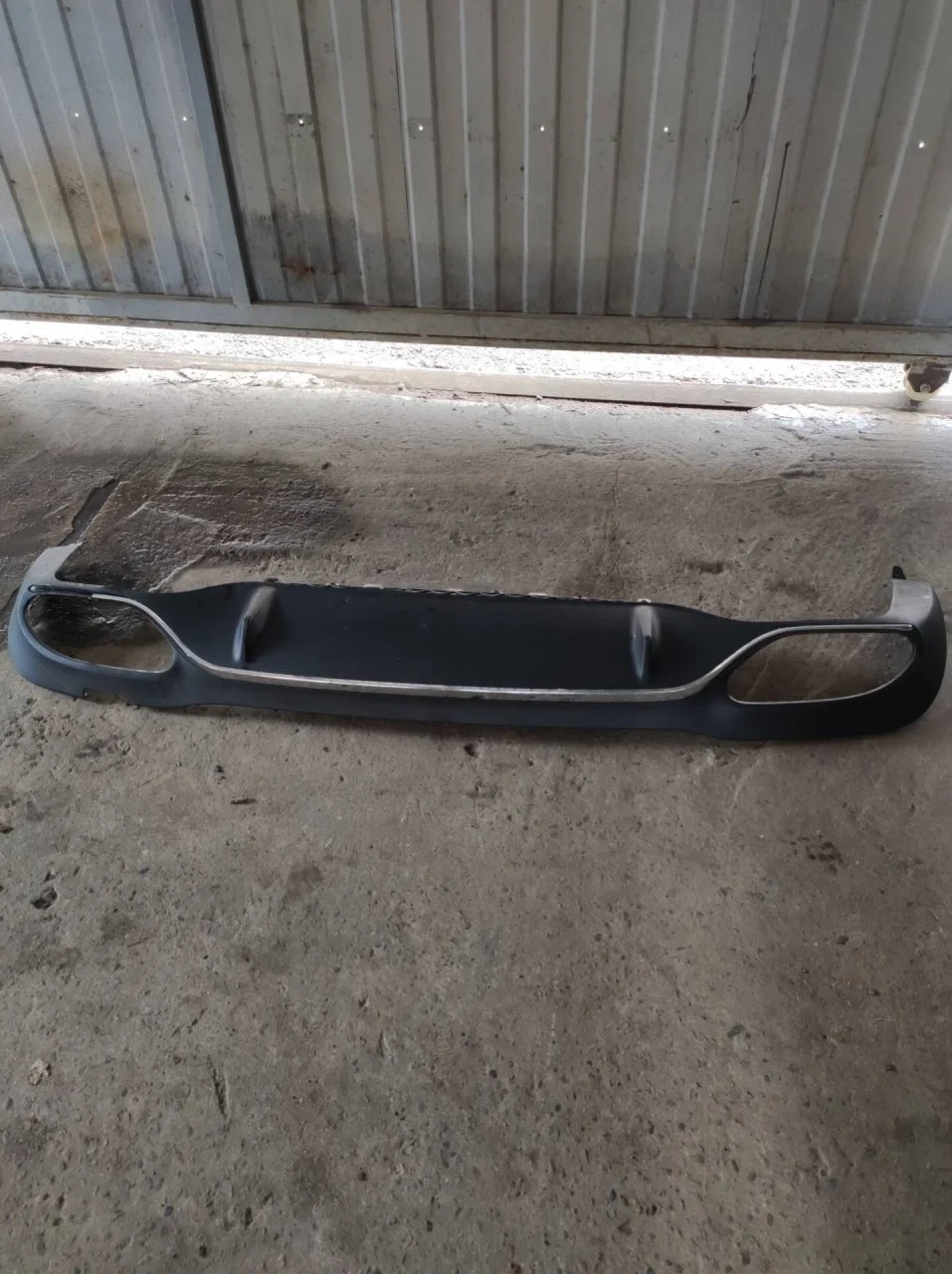 Накладка бампера Mercedes E 2016-2021 А2138851801 W213, задняя