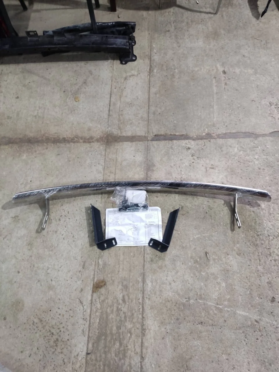 Защита бампера Mitsubishi Outlander 3 6410C994, задняя