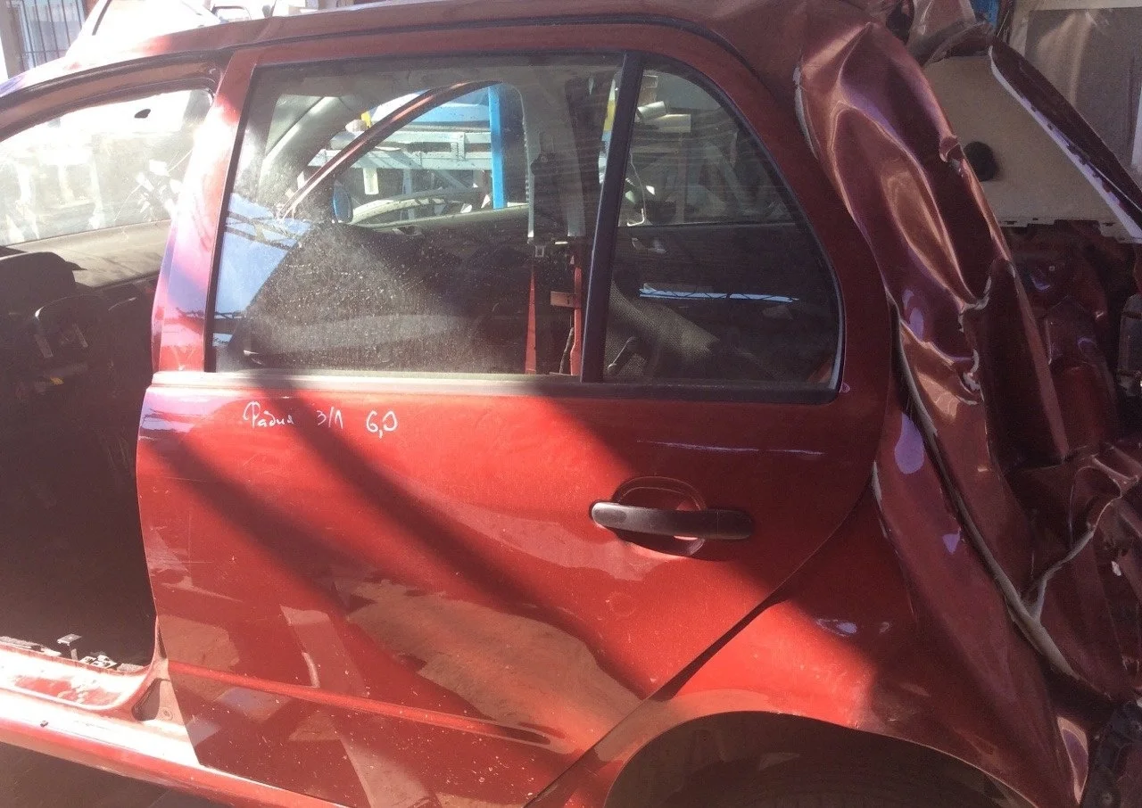 Дверь Skoda Fabia 6Y6833051, задняя левая