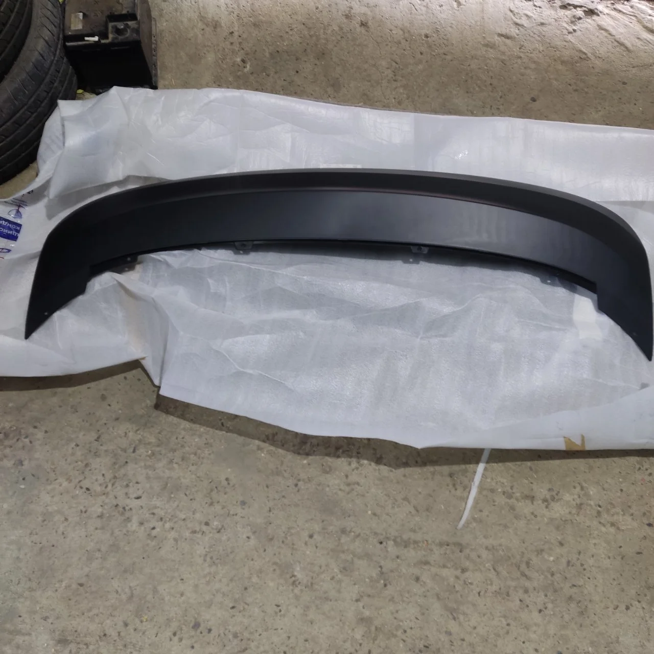 Юбка бампера Skoda Rapid 2020 5JH807521, задняя