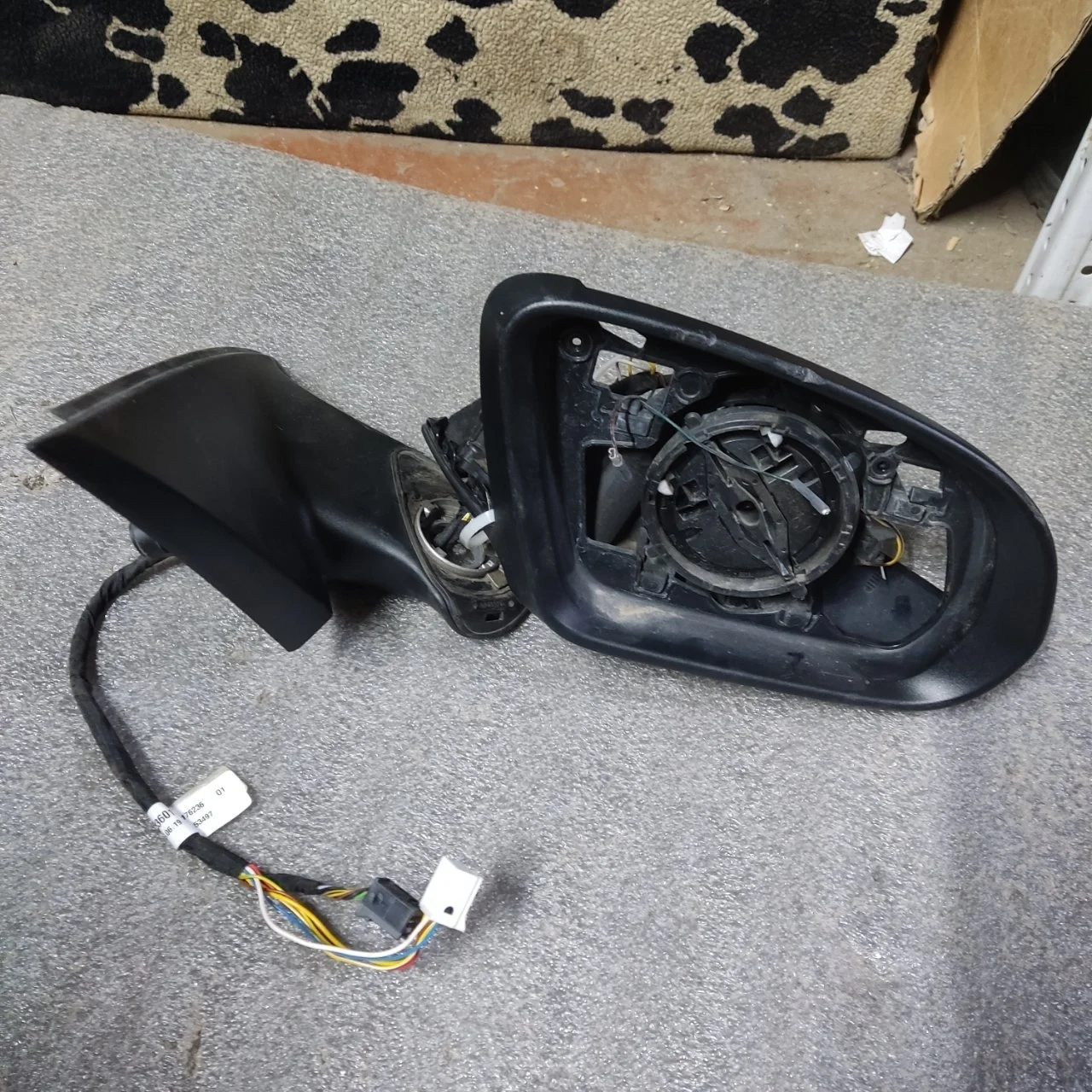 Зеркало заднего вида боковое Mercedes GLC 2018 A2538102802 X253, переднее правое