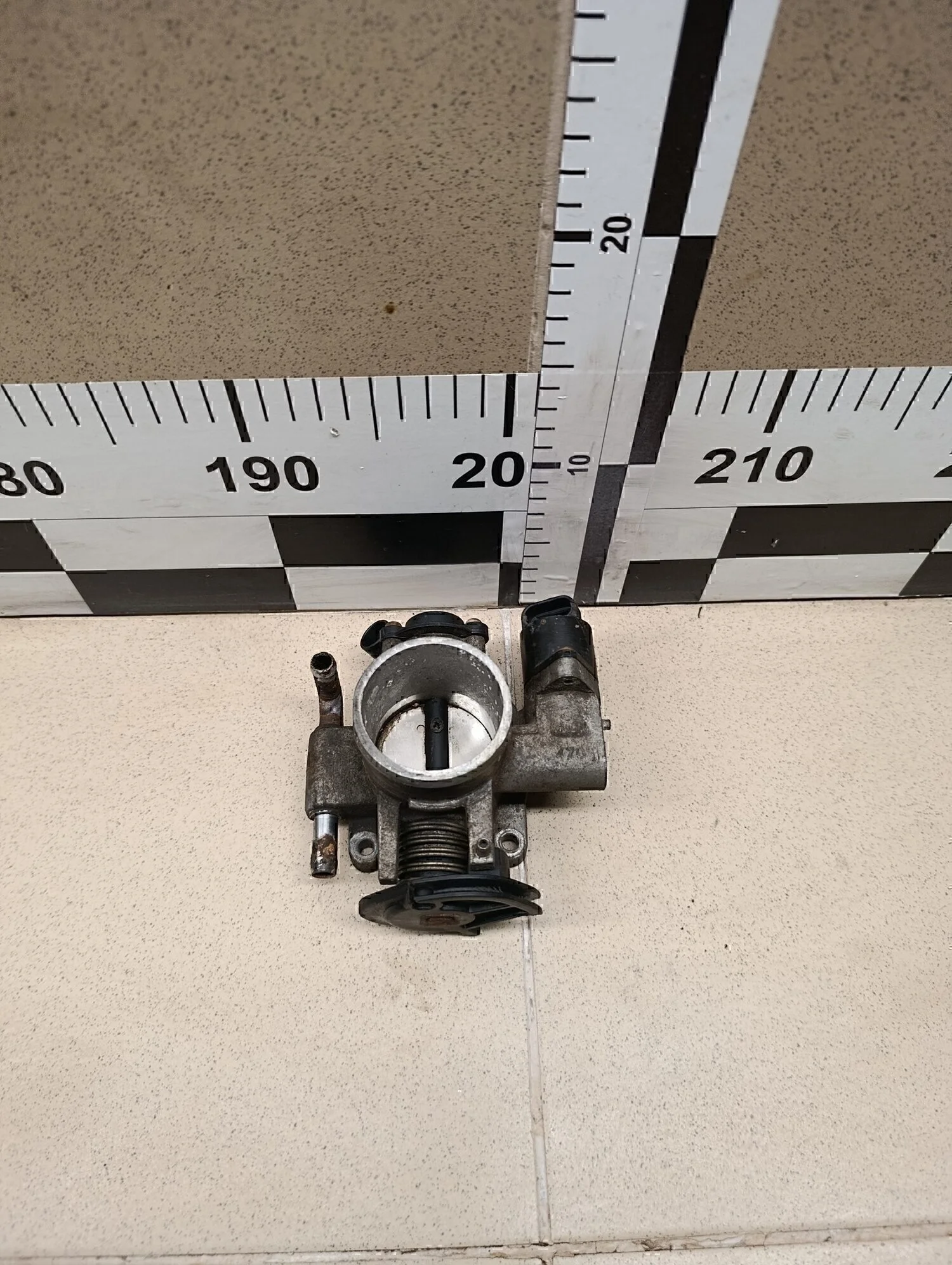 Заслонка дроссельная механическая Aveo (T250) 2005-2011