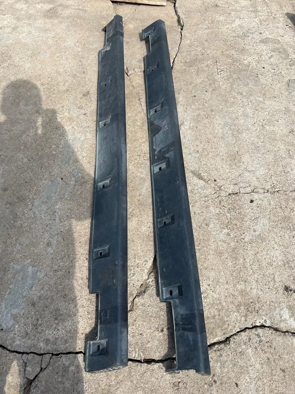 Накладка порог наружная Honda CRV RD5