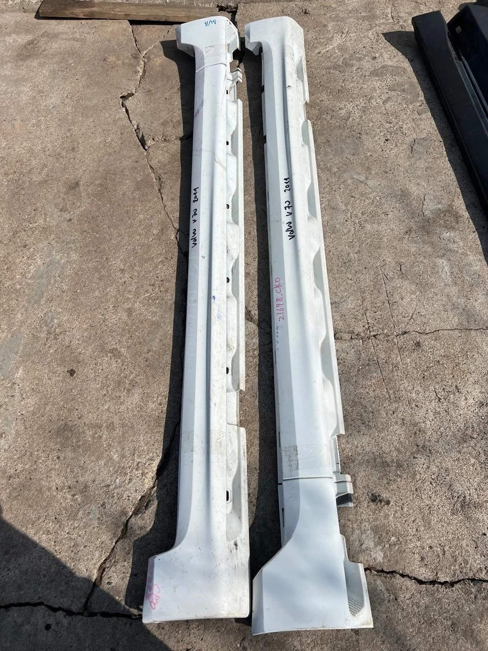 Накладка порог наружная Volvo V70 2011 SW61