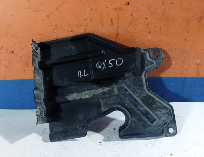 Пыльник двигателя Infiniti EX 2008-2017 75894JK000 J50 2.5 VQ25HR, левый