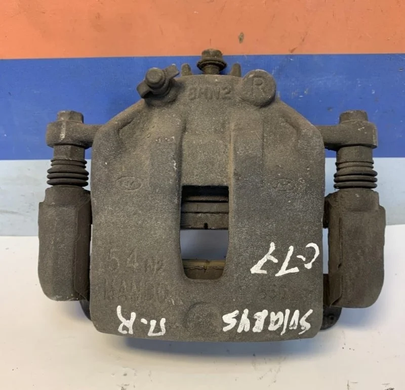 Суппорт тормозной Hyundai Solaris 2 2018 58130H5250 HCR 1.4 G4LC, передний правый