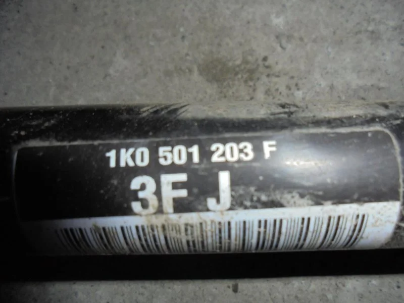 Привод Audi Q3 1K0501203F 8UB, задний левый