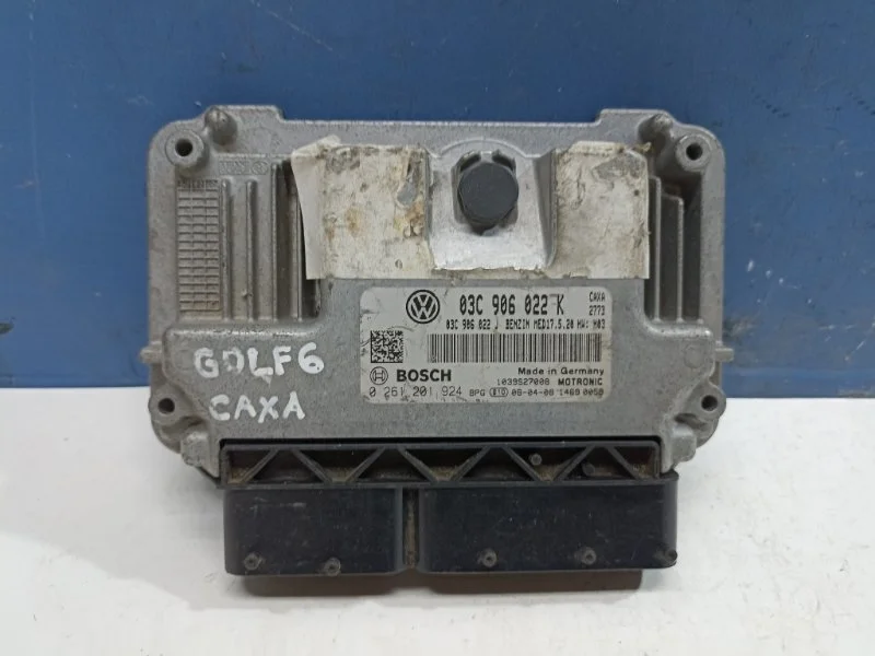 Блок управления двигателем Volkswagen Golf 6 2009-2013 03C906022K 1.4 CAXA