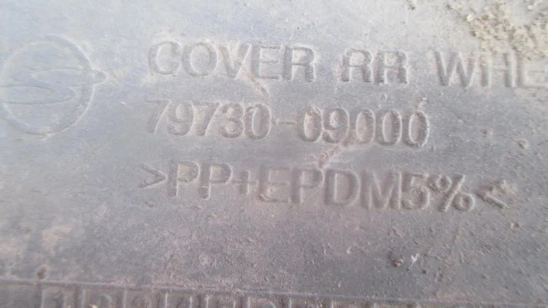 Подкрылок SsangYong Kyron 2005-2015 7973009002 DJ, задний