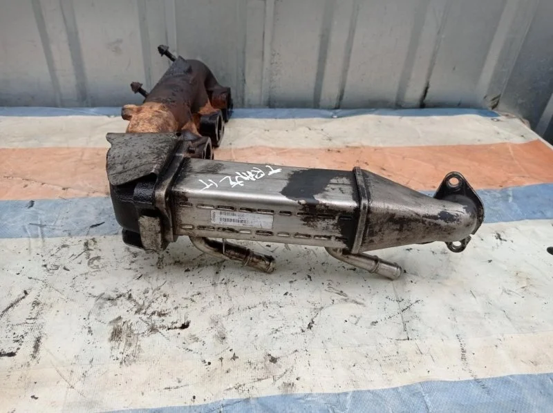 Коллектор выпускной с теплообмеником Ford Transit 2006 - 2013 1807897