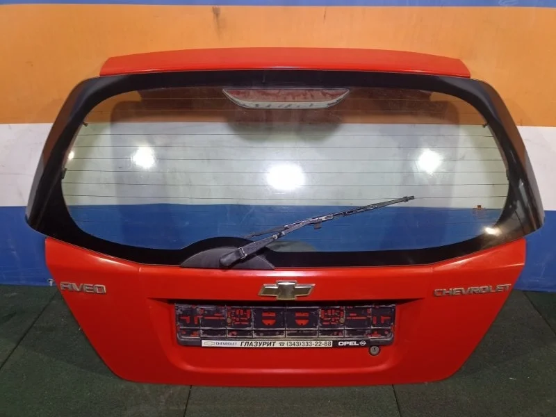 Дверь багажника Chevrolet Aveo 1 2007 96540837 T200 1.2 B12S1