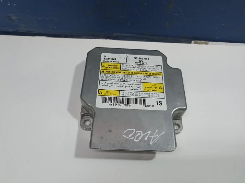 Блок Airbag Chevrolet Aveo 1 2009 96806958 T255 1.2 B12D1