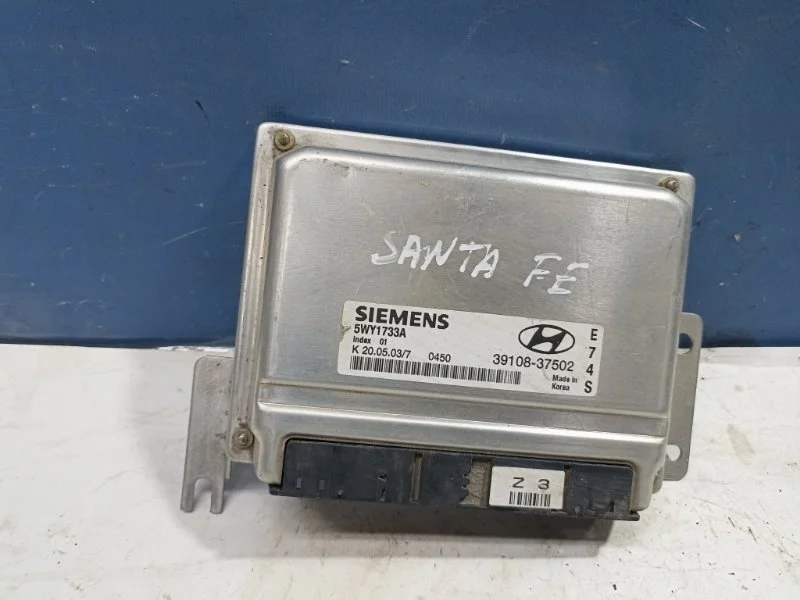 Блок управления двигателем Hyundai Santa Fe 1 2002 3910837502 SM 2.7 G6BA