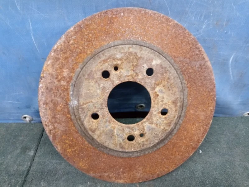 Диск тормозной Hyundai Santa Fe 1 2004 5171226100 SM 2.7 G6BA, передний