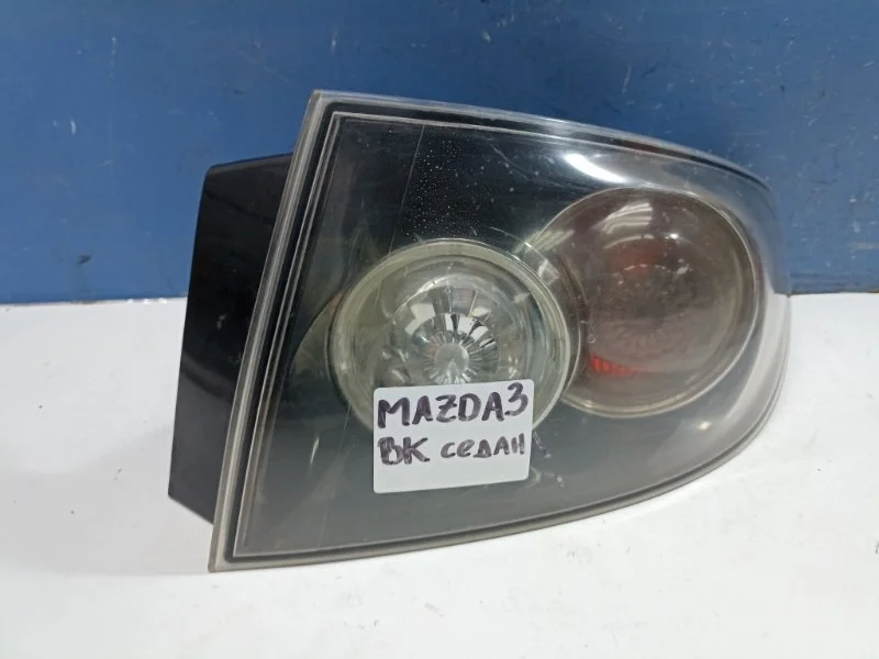 Фонарь наружный Mazda Mazda 3 2007 BR5H51150C BK 1.6 Z6, задний правый