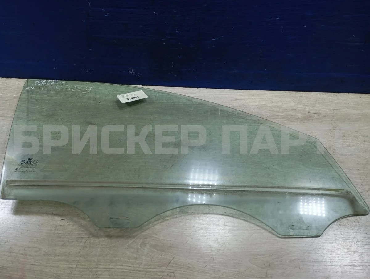 Стекло двери передней Хендай Соната V  NF