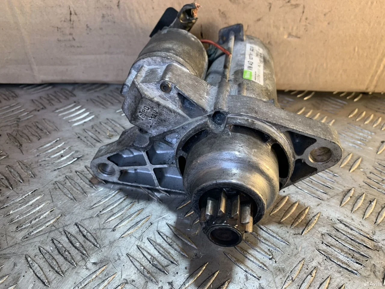 Стартер 02z911024p vw golf passat b6 skoda octavia