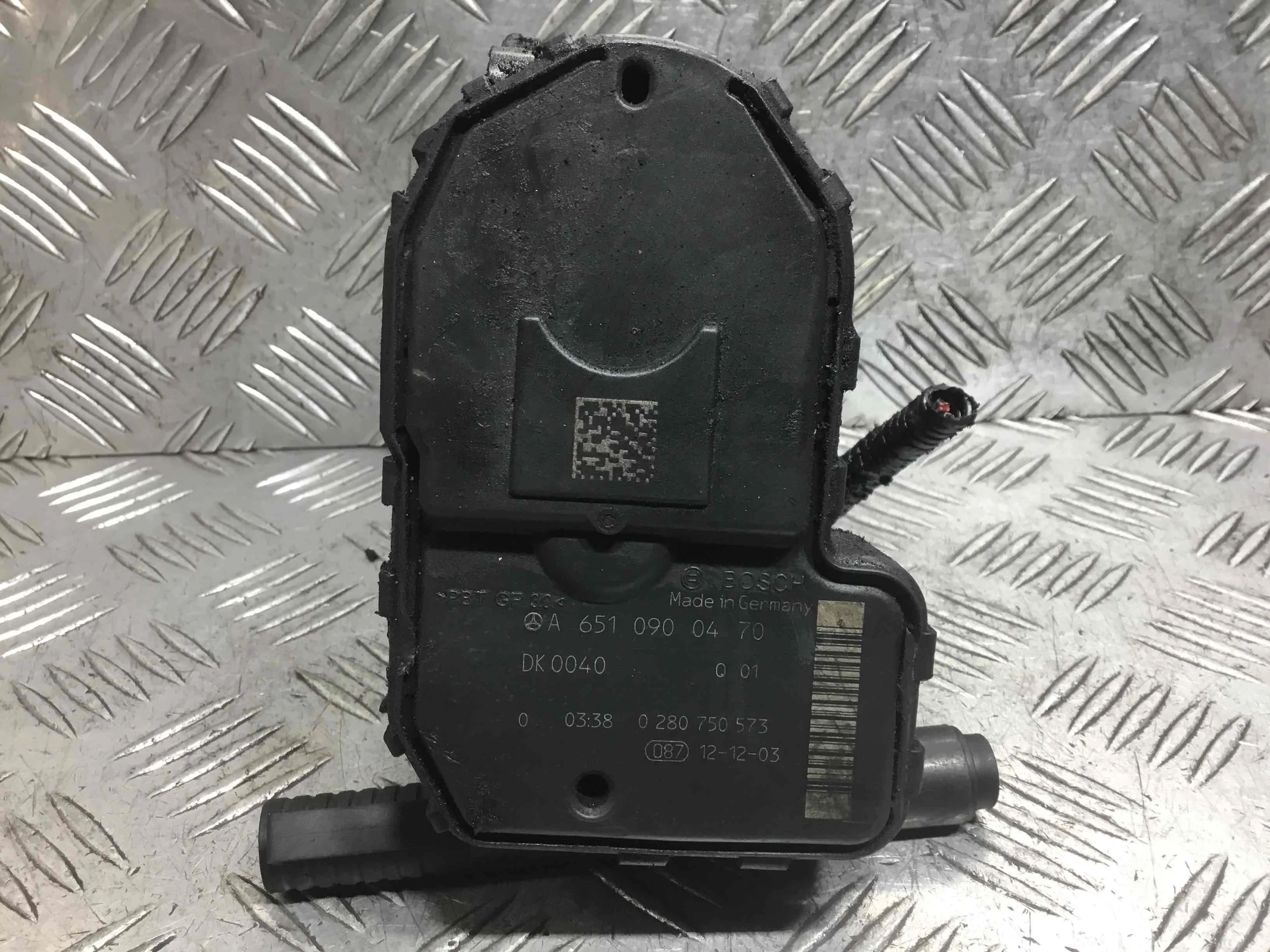 Заслонка дроссельная Mercedes Sprinter Sprinter II (w906) 2006 - 2017 дизель 2.2 CDI Механика Микроавтобус