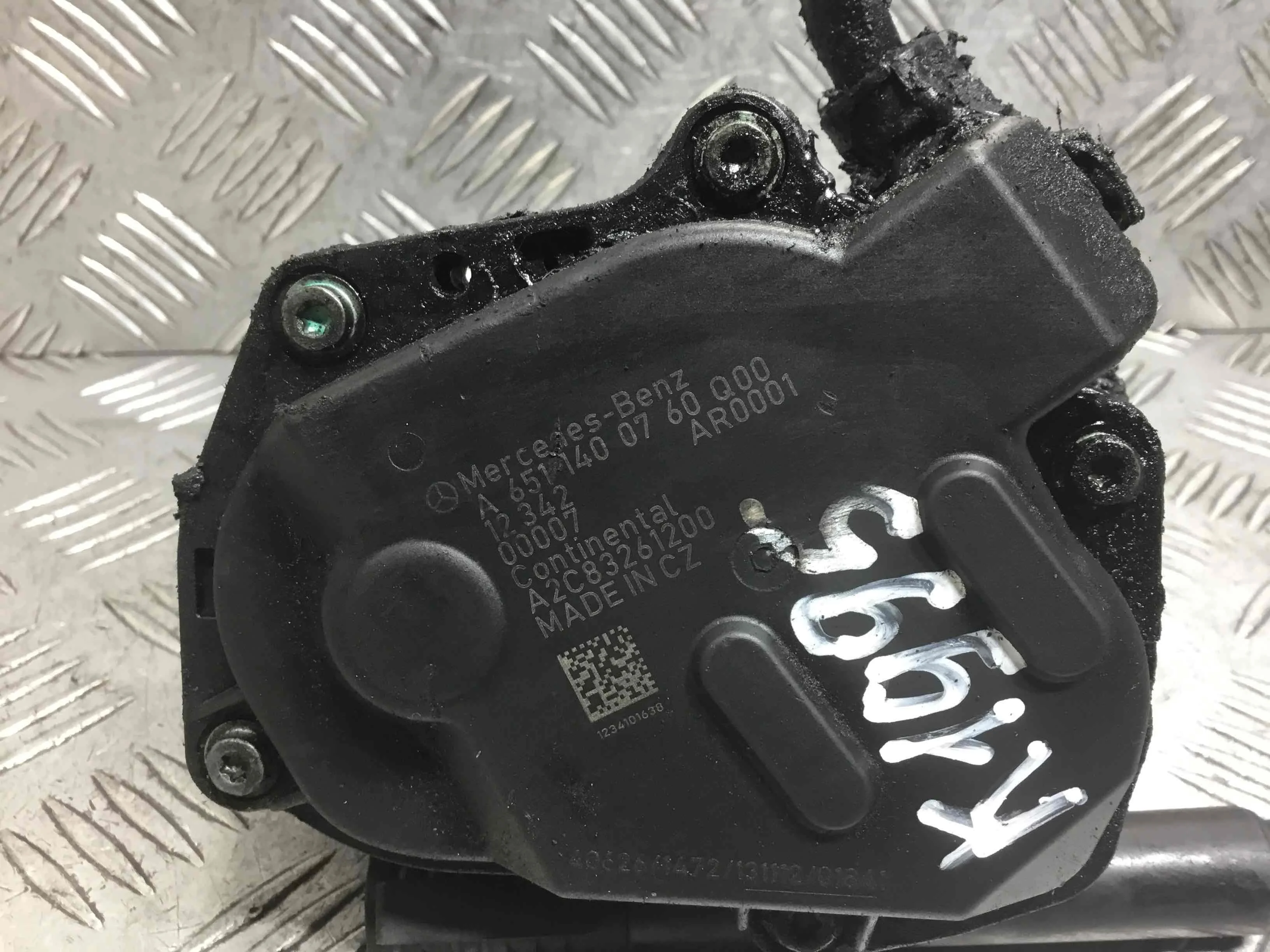 Клапан EGR Mercedes Sprinter Sprinter II (w906) 2006 - 2017 дизель 2.2 CDI Механика Микроавтобус