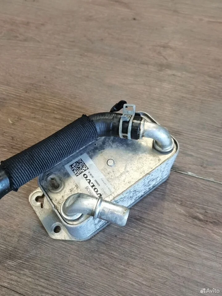 Теплообменник масляного фильтра volvo xc90