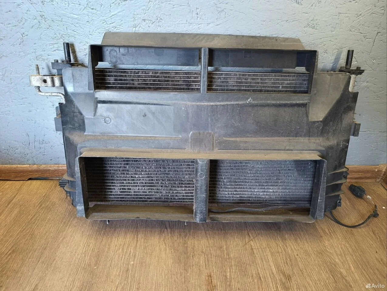 Радиатор двс + радиатор ас ford focus 2 дорестайли