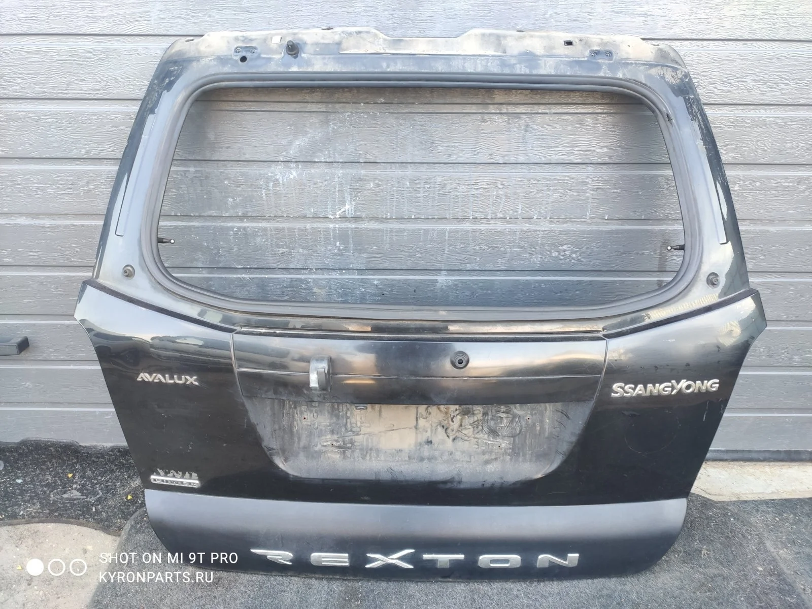 Крышка (задняя дверь) багажника SsangYong Rexton 2008 Y250