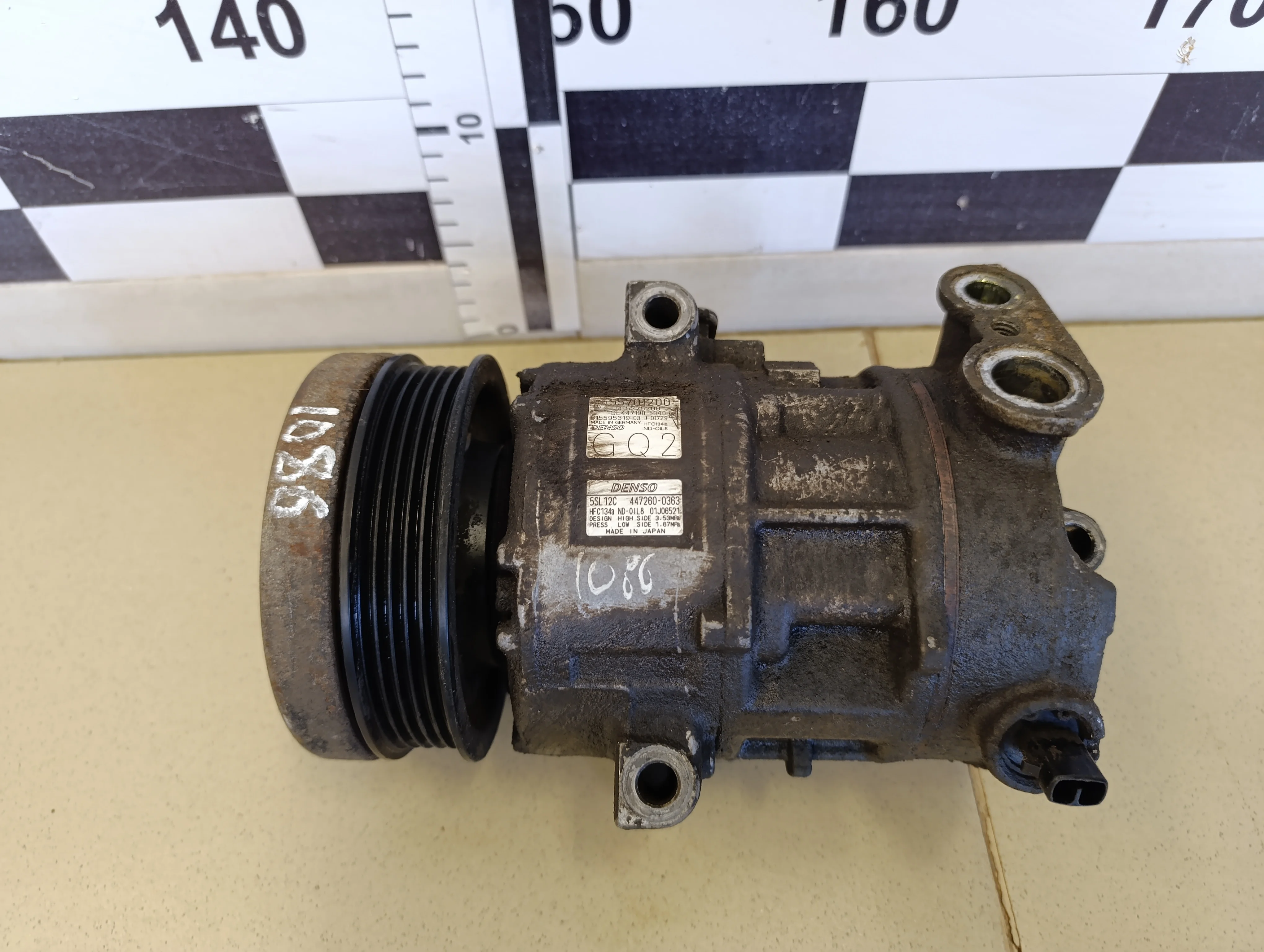 Компрессор системы кондиционирования Corsa D 2006-2015