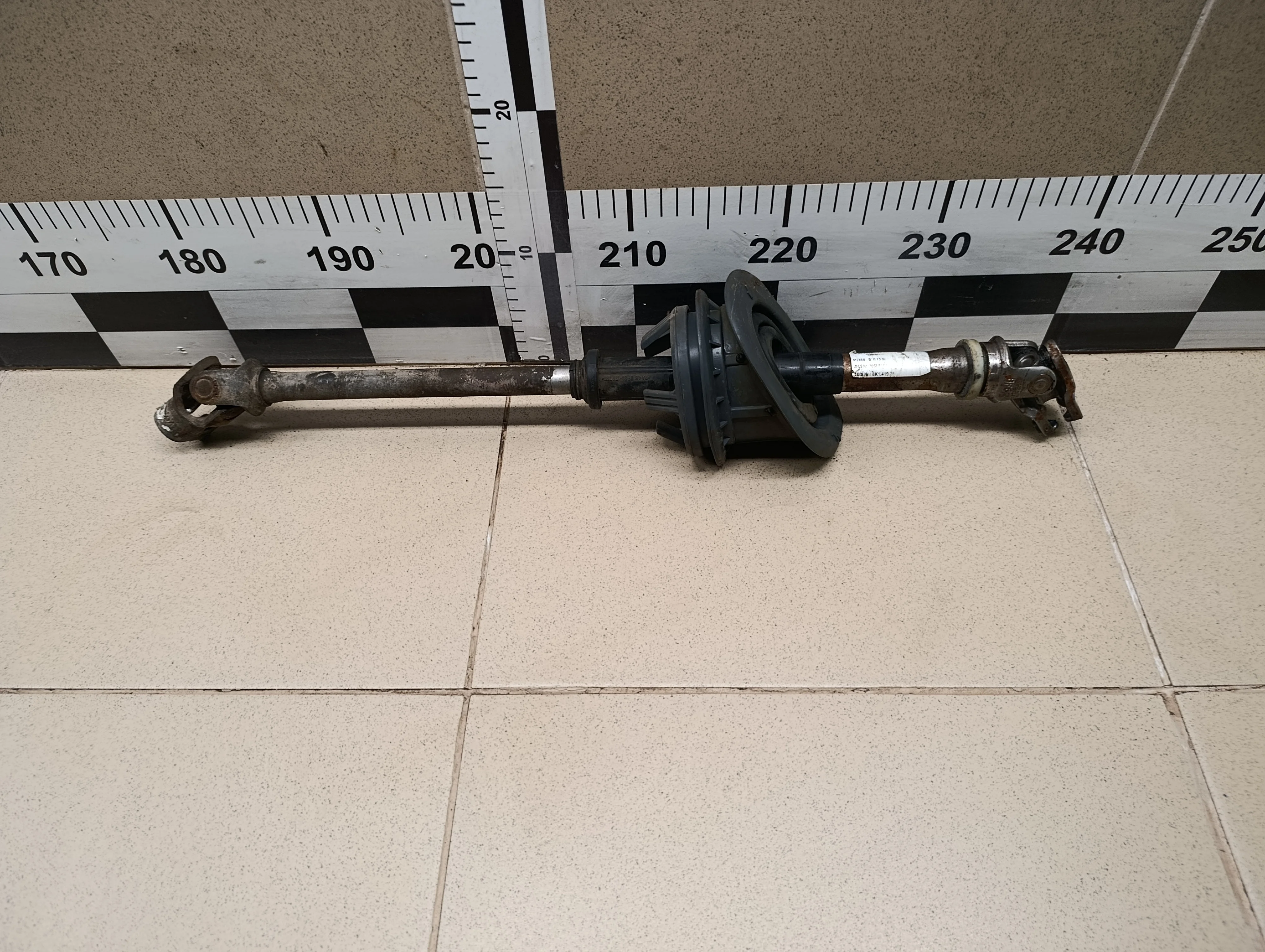 Вал рулевой рейки A4 [B8] 2007-2015