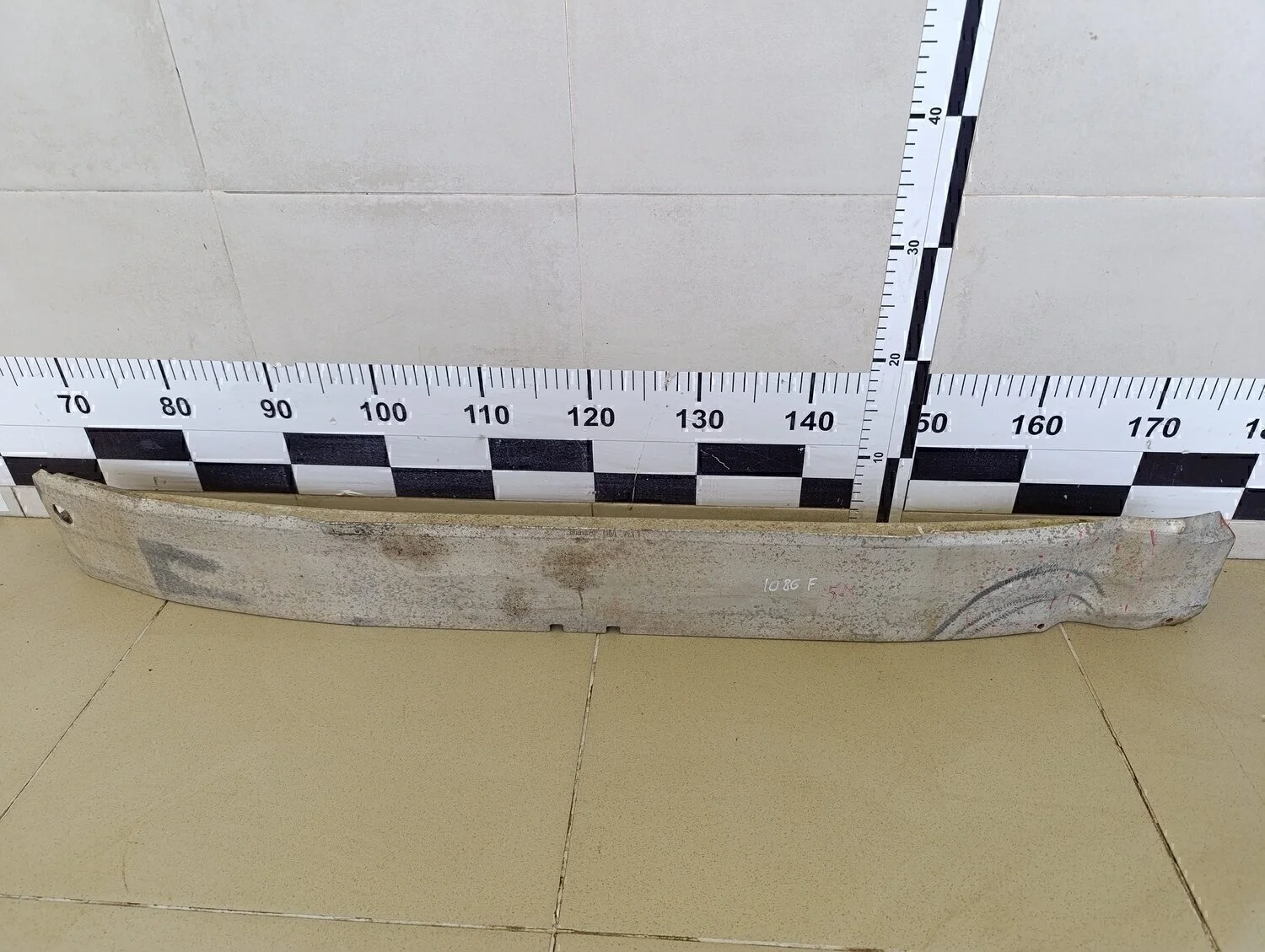 Усилитель переднего бампера Corsa D 2006-2015