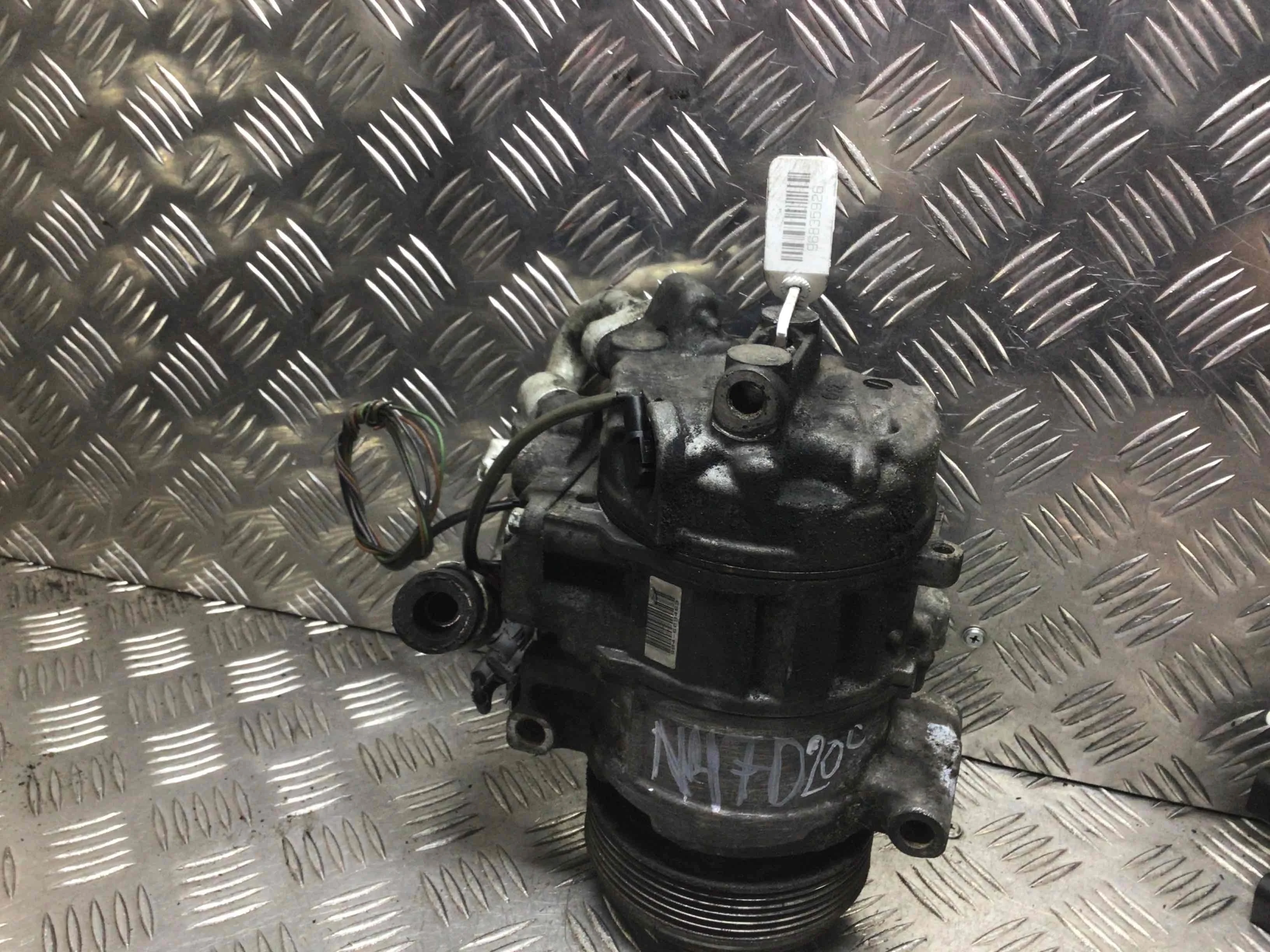 Компрессор кондиционера BMW 3-Series 3-Series E90/E91/E92/E93 2005 - 2010 дизель 2.0 TDI Механика Седан