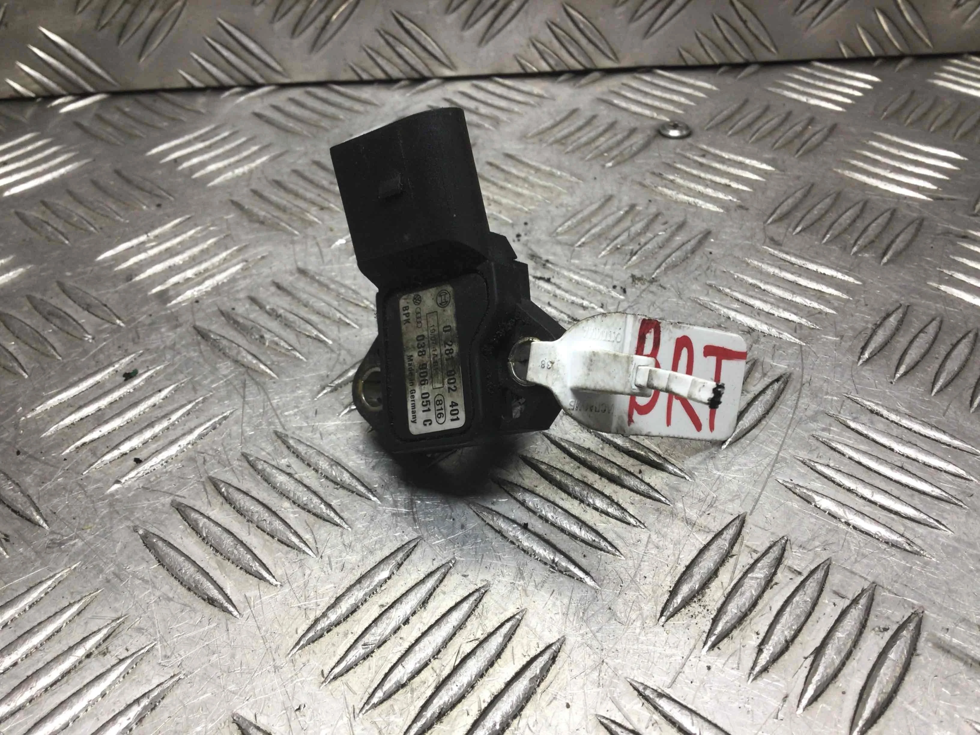 Датчик абсолютного давления Volkswagen Sharan 1 поколение [2-й рестайлинг] (2003-2010) дизель 2.0 TDI Механика Минивэн