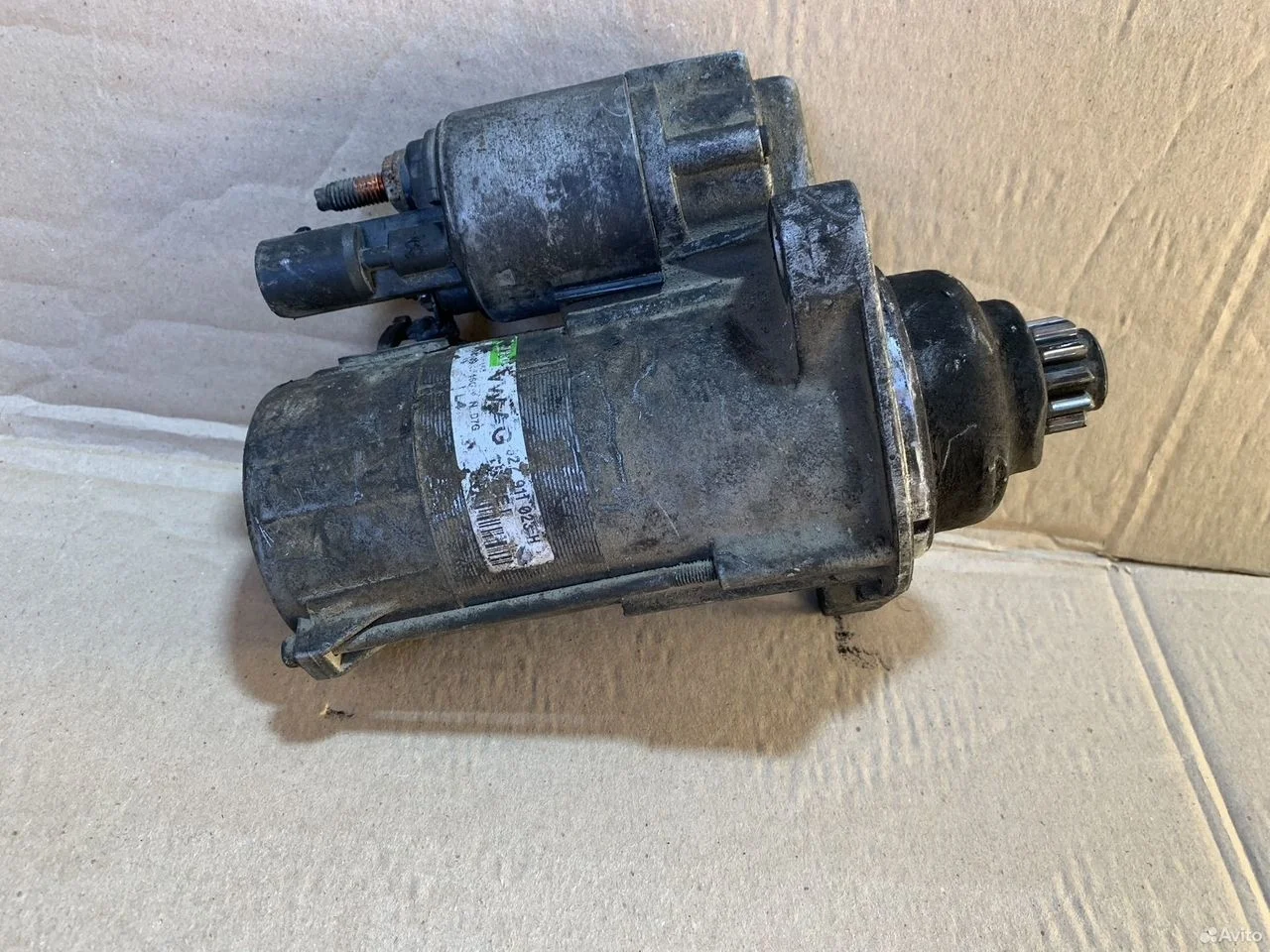 Стартер 1.9 brs bls vw transporter t5