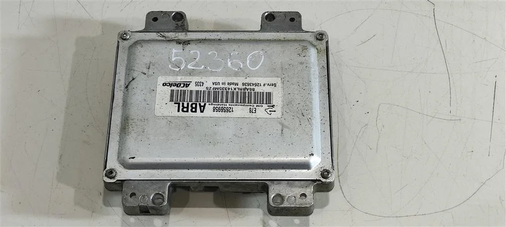 Блок управления двигателем 12656958  1.4 Турбо бе