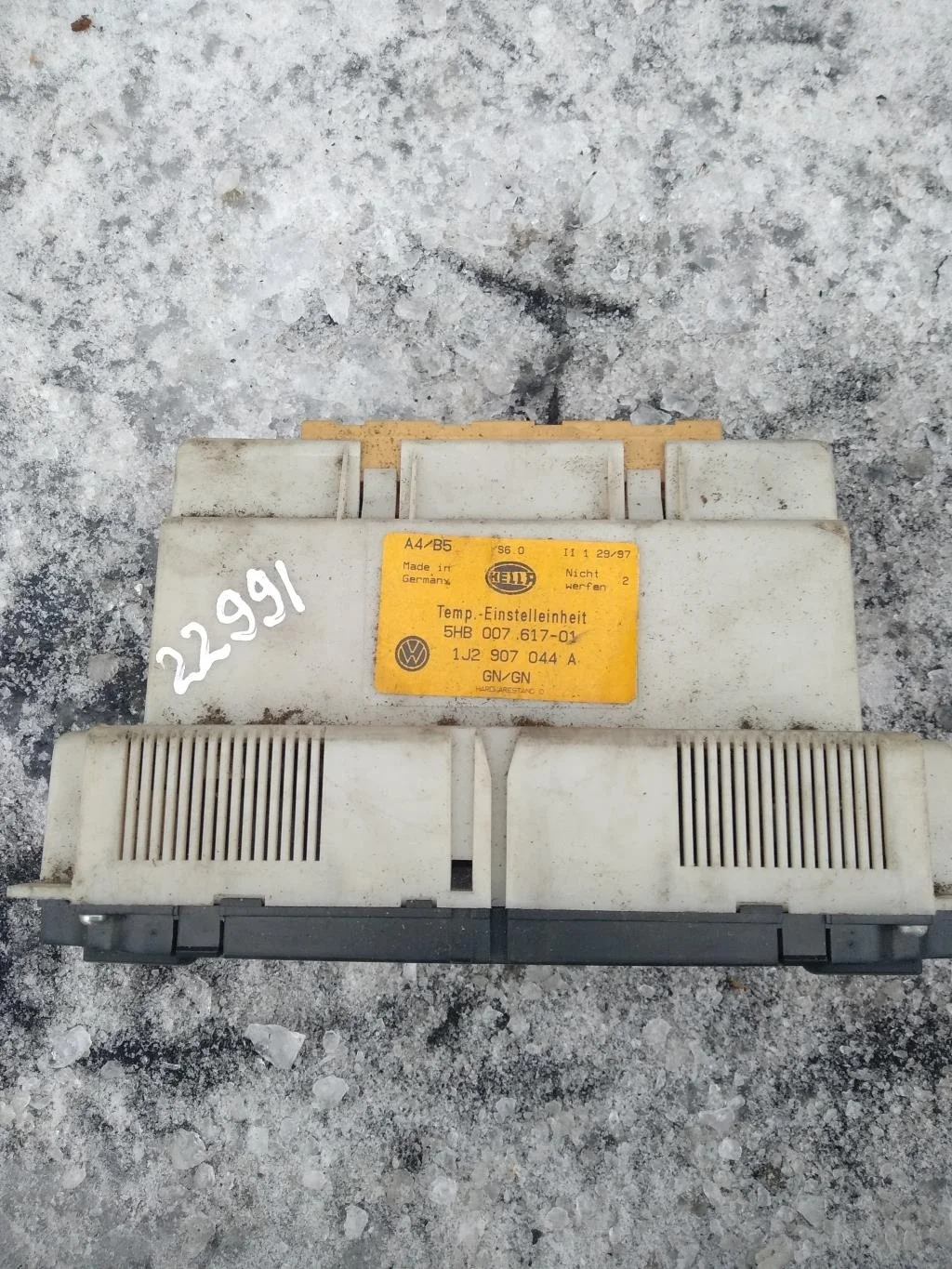 Блок управления печки/климат-контроля 1J2907044A