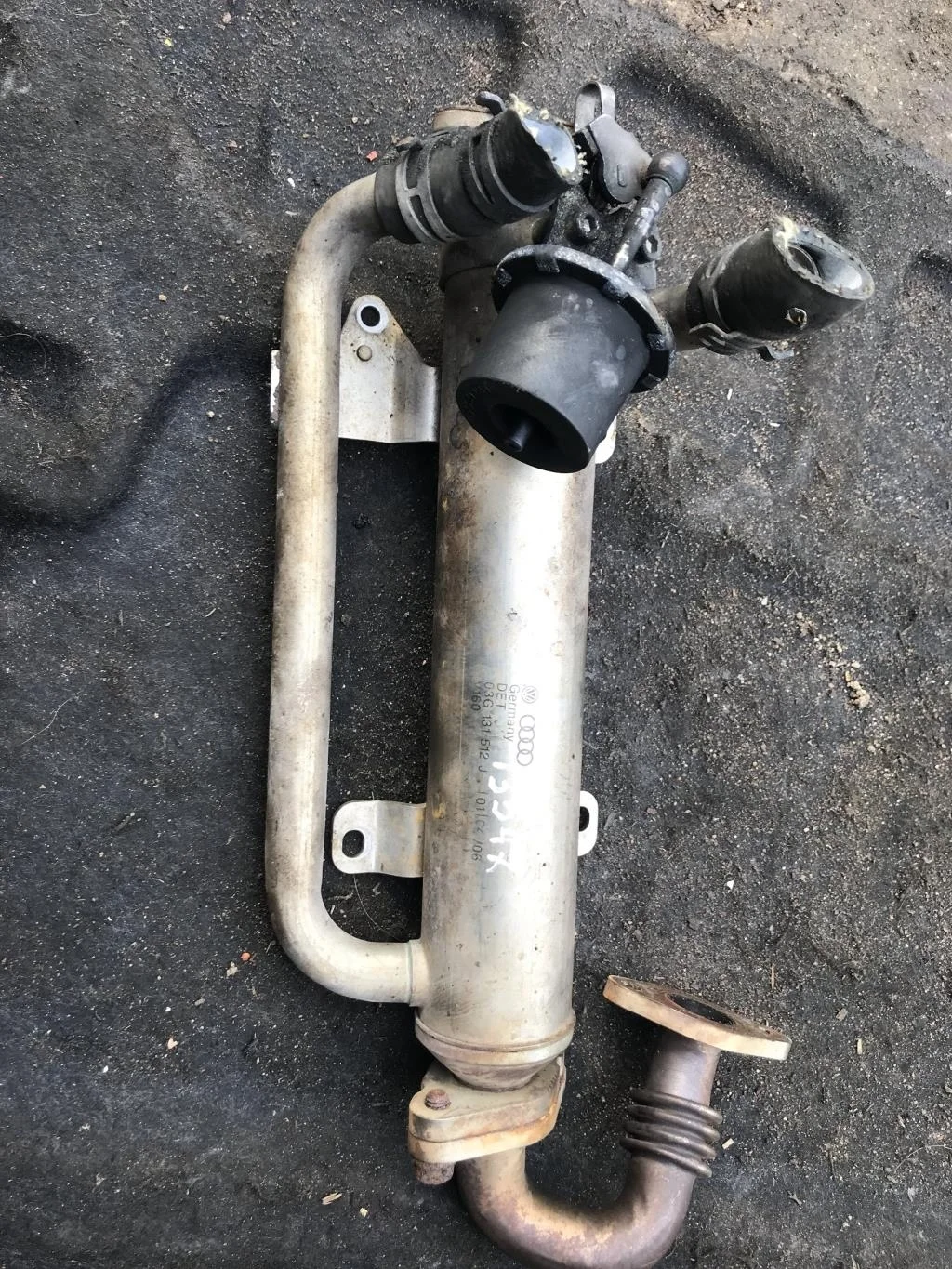 Радиатор EGR 03G131512J  2.0 TDI Volkswagen