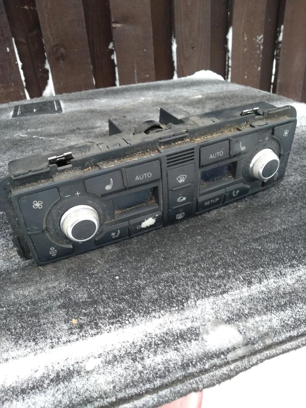 Блок управления печки/климат-контроля 4E0820043B