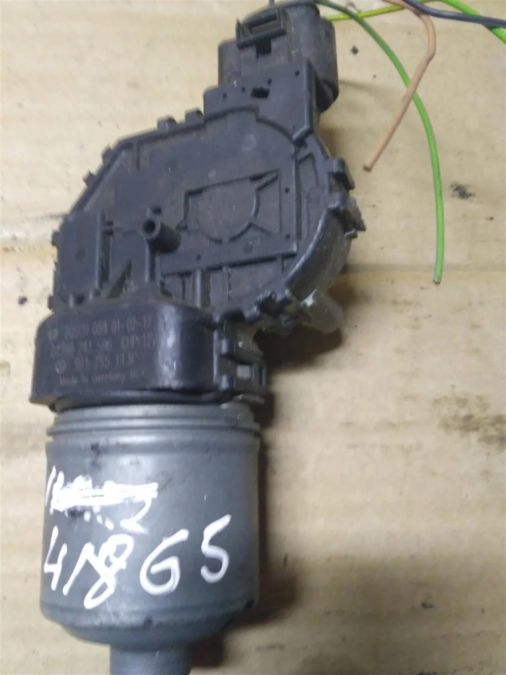 Моторчик передних стеклоочистителей (дворников) 3