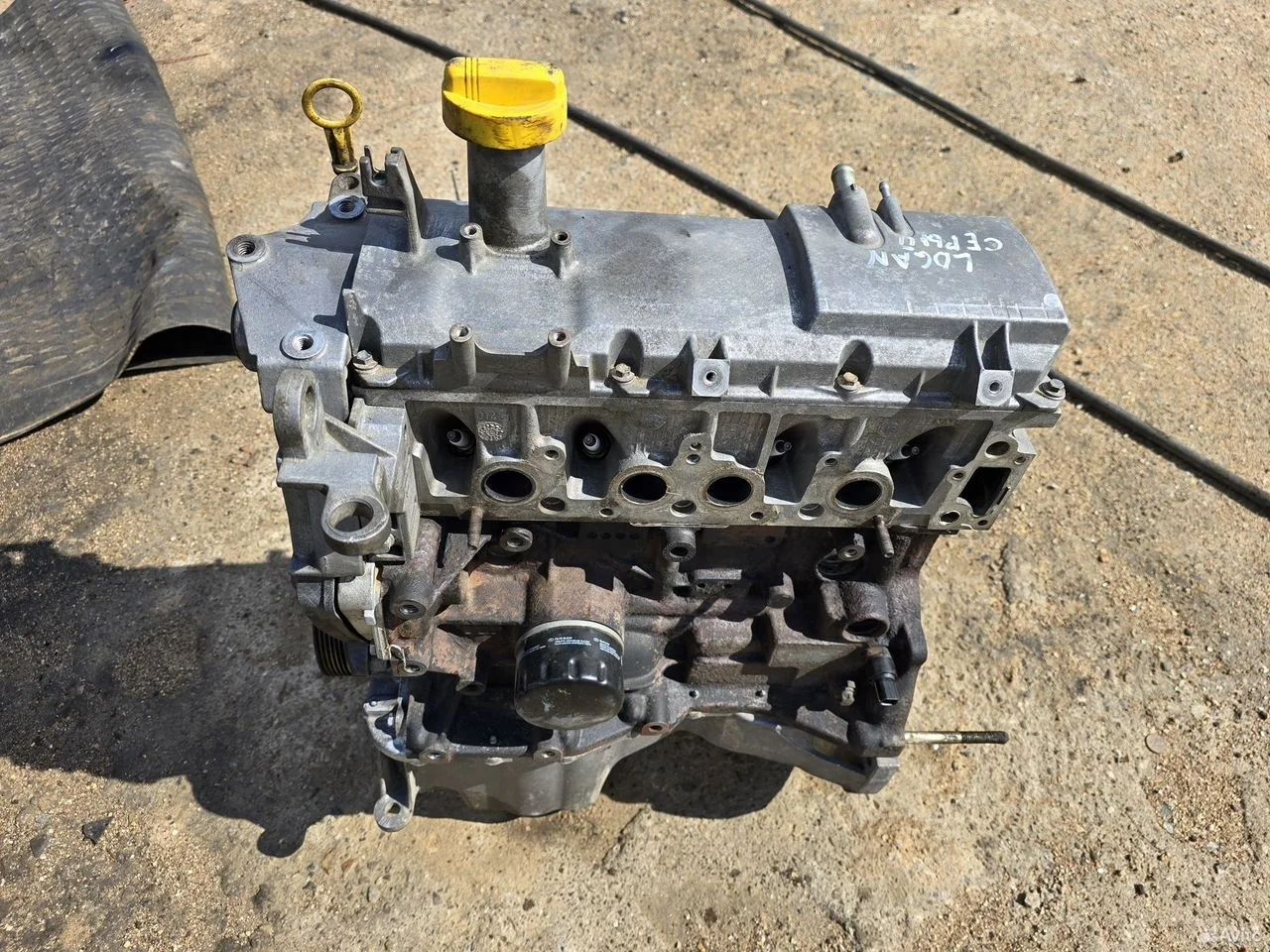 Двигатель k7m f710 renault logan kangoo sandero