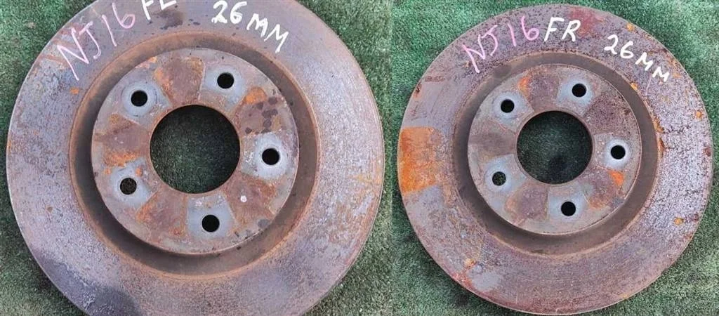 Б.у. диск тормозной (пара) NISSAN QASHQAI J10 NISSAN QASHQAI J10