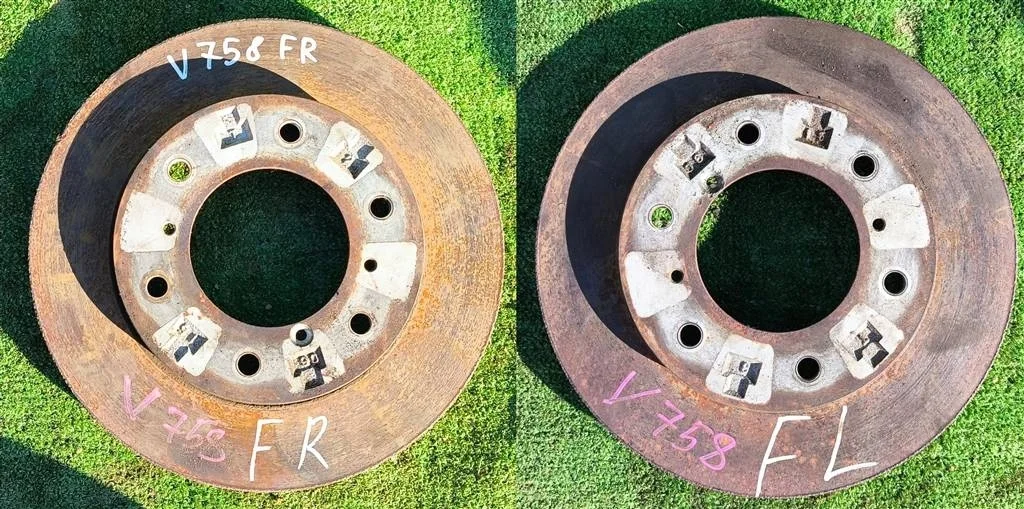 Б.у. диск тормозной (пара) MITSUBISHI PAJERO V75W MITSUBISHI PAJERO V75W