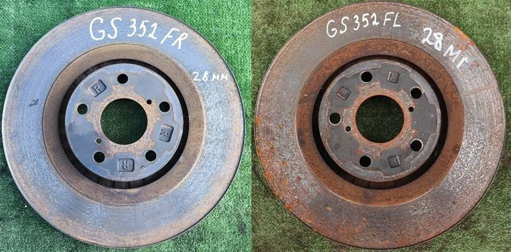 Б.у. диск тормозной (пара) LEXUS GS350 GRS191 LEXUS GS350 GRS191