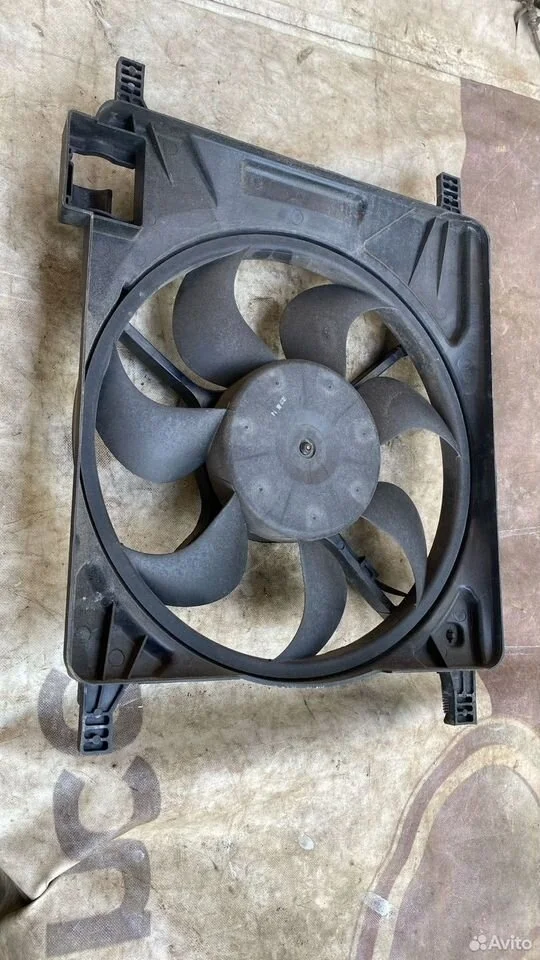 Диффузор с вентилятором шевроле спарк м300