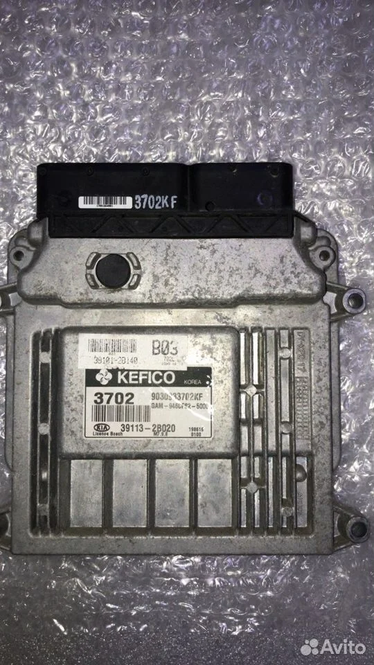 Блок управления двигателем киа соул 39113-2b020