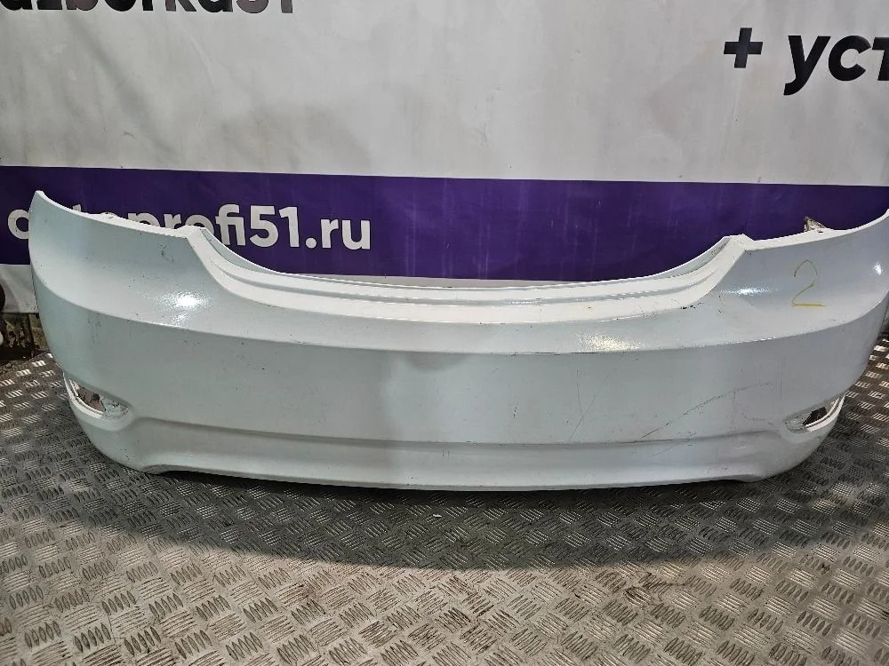 Бампер задний Hyundai Solaris 1