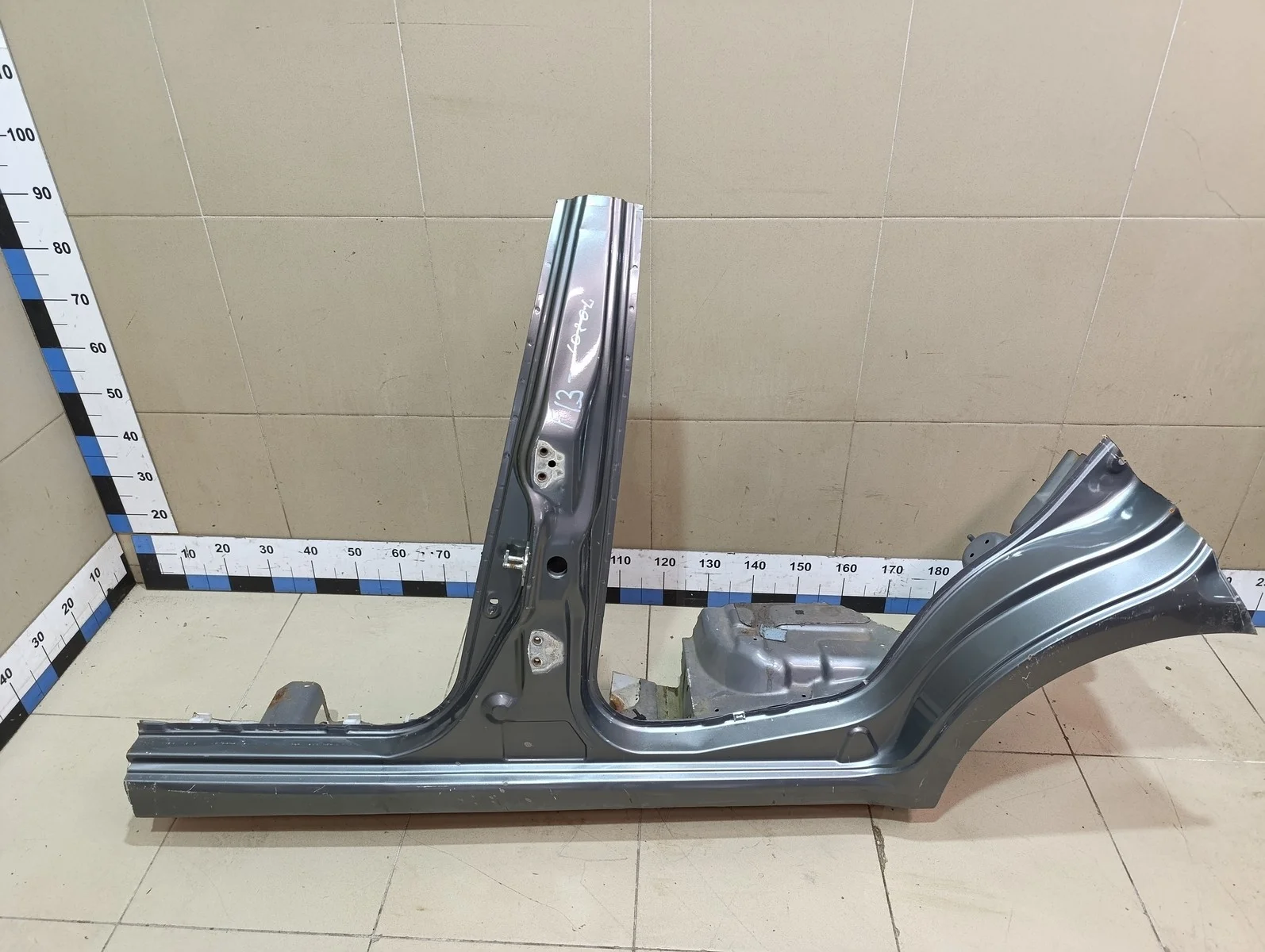 Порог со стойкой левый Aveo (T250) 2005-2011