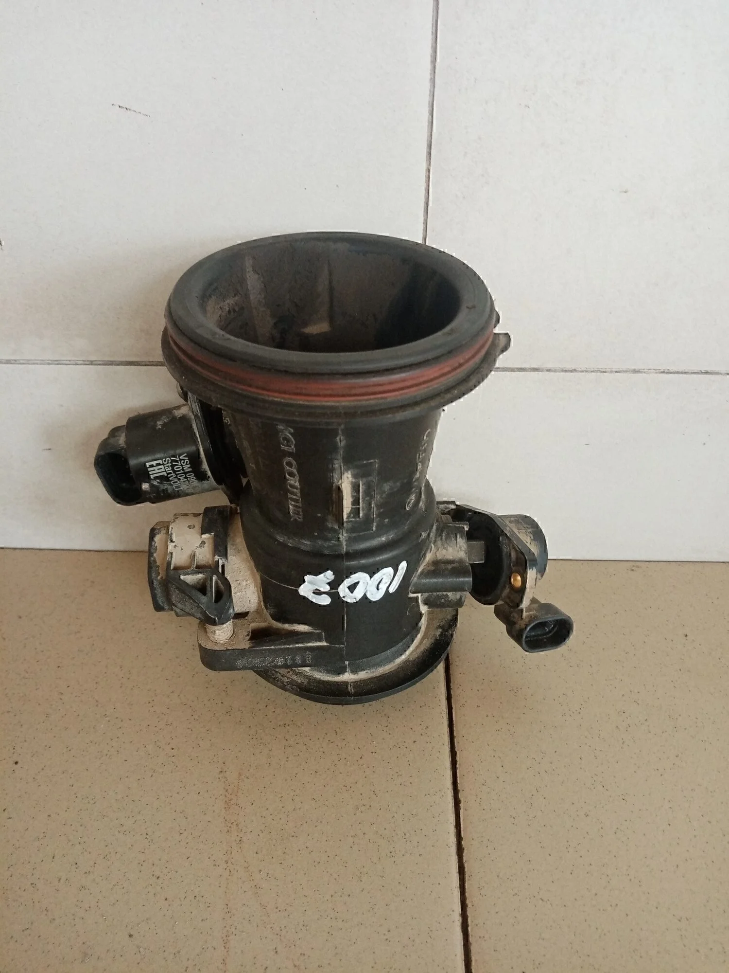 Заслонка дроссельная механическая Clio/Symbol 1998-2008