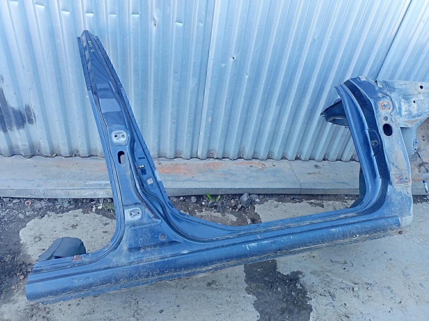 Порог со стойкой правый Almera Classic (B10) 2006-2013