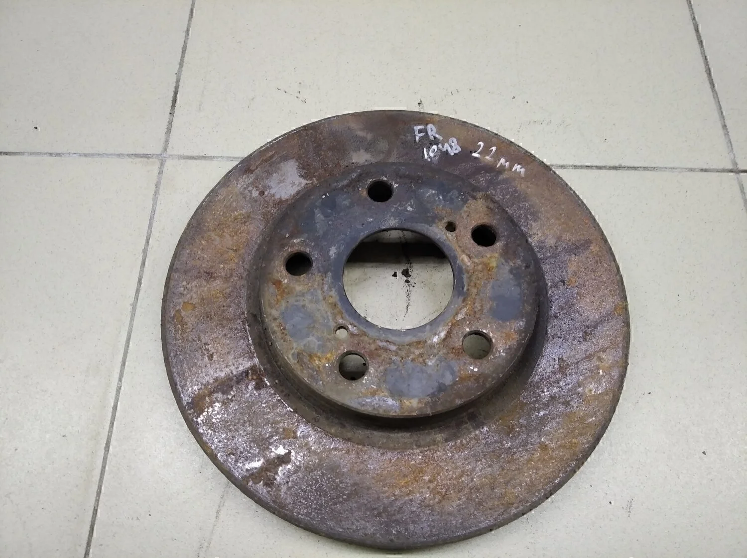 Диск тормозной передний вентилируемый Corolla E15 2006-2013